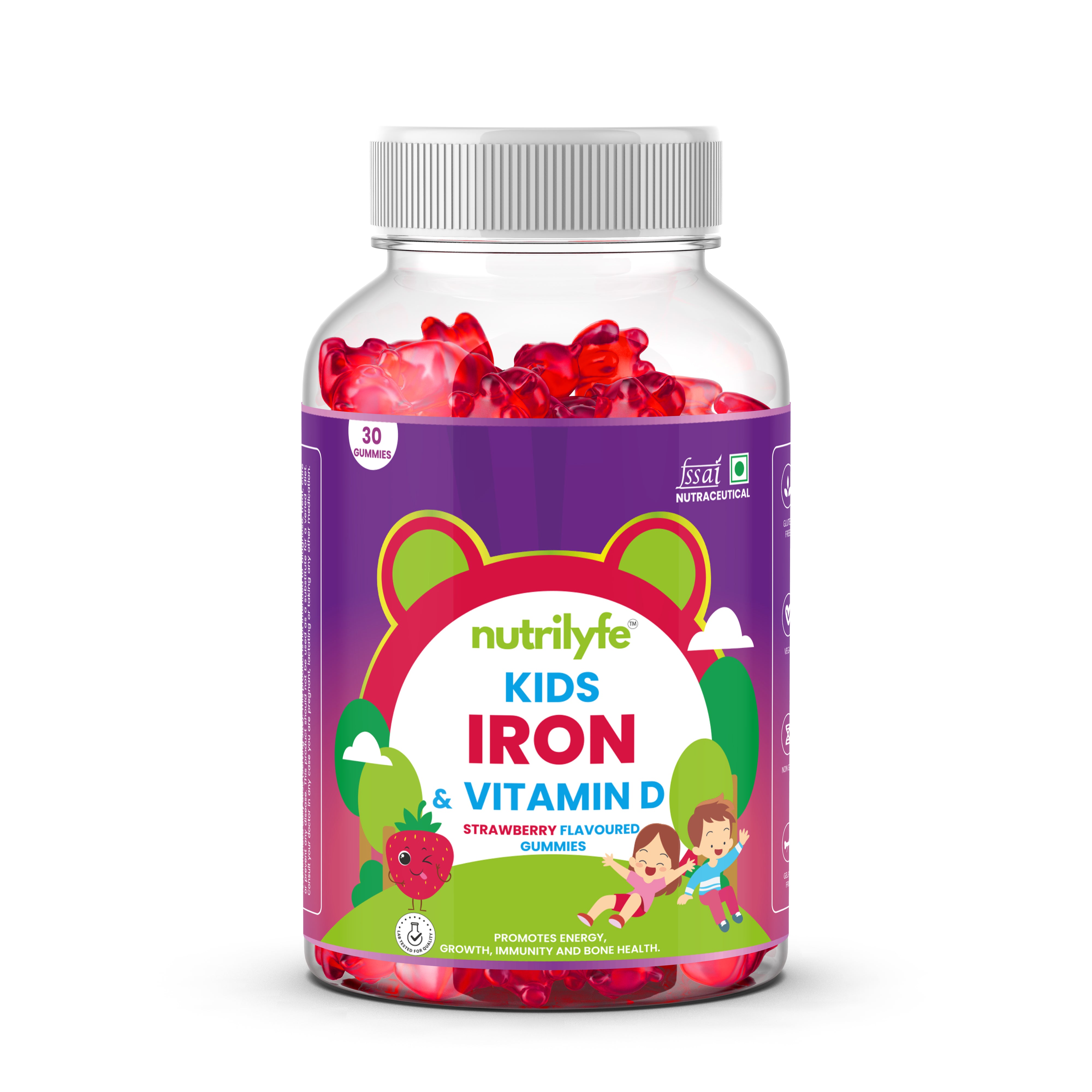 nutrilyfe-kids-iron-vitamin-d-strawberry-flavoured-gummies